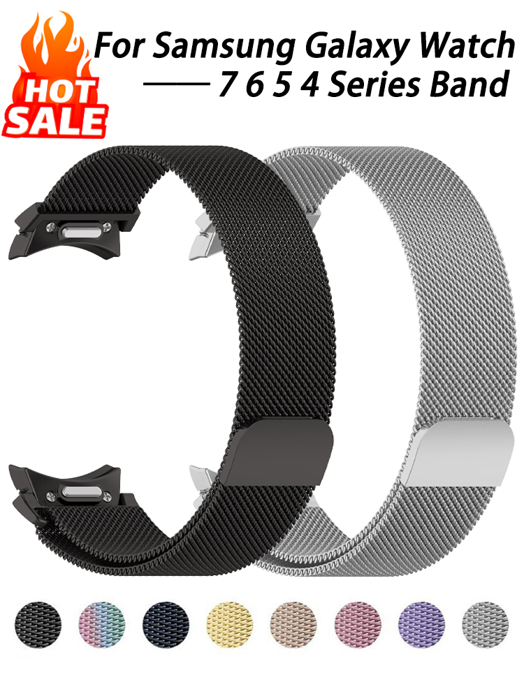삼성 갤럭시 워치 7 6 5 4 40mm 44mm 5  - Milanese Loop Magnetic 리뷰 및 가격